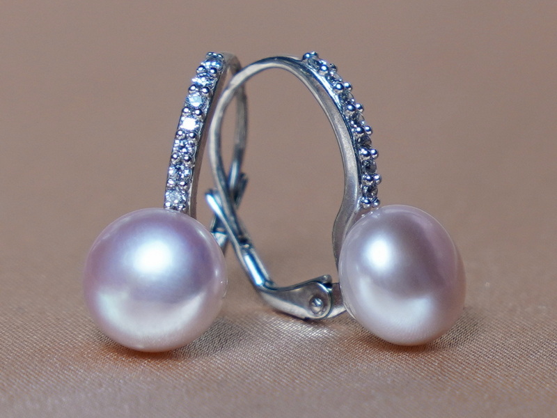 Náušnice říční perly BC021SBE-L Náušnice říční perly BC021SBE-L