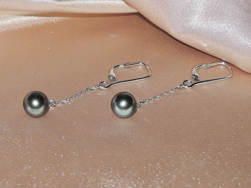 Perlové náušnice BC020WE-TAA+ Perlové náušnice BC020WE-TAA+