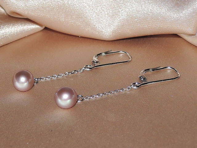 Perlové náušnice BC020WFE-L Perlové náušnice BC020WFE-L