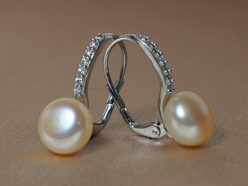 Perlové náušnice BC021SBE-P Perlové náušnice BC021SBE-P