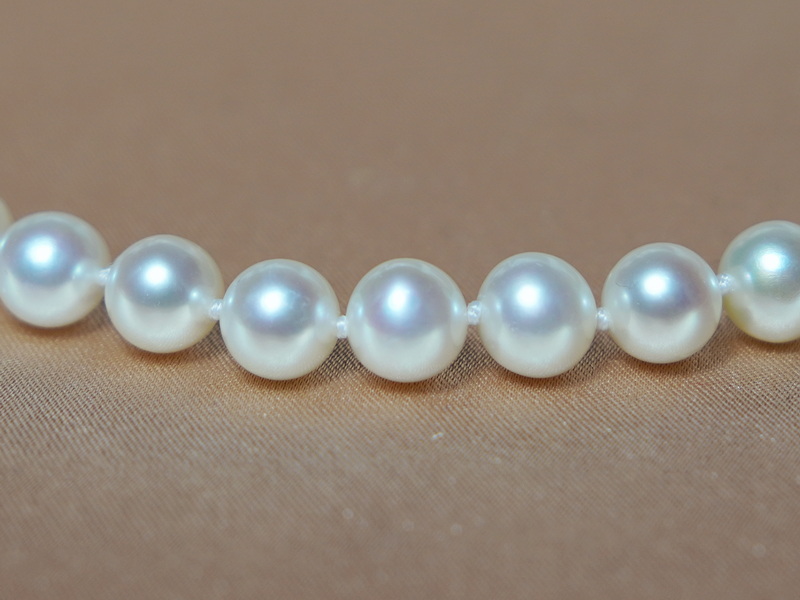 Perlový náhrdelník pravé říční perly RSN6070AAAwA Perlový náhrdelník pravé říční perly RSN6070AAAwA