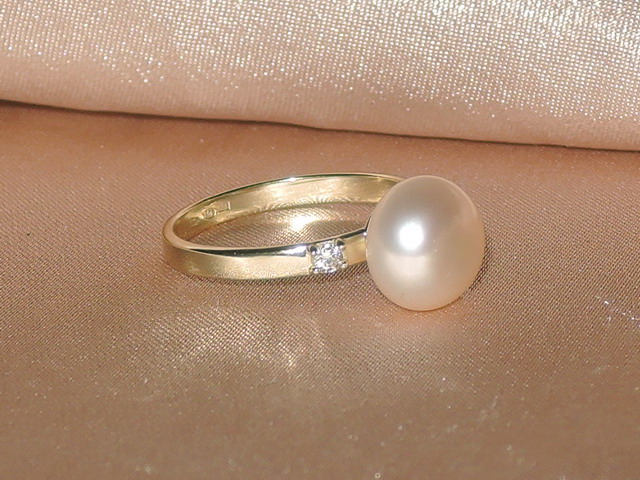 Prsten s perlou BC027YBR-P Prsten s perlou BC027YBR-P