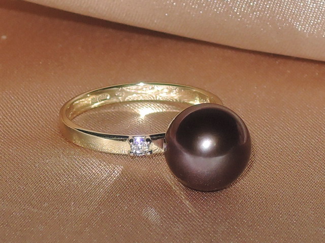 Prsten s perlou BC027YFR-B Prsten s perlou BC027YFR-B