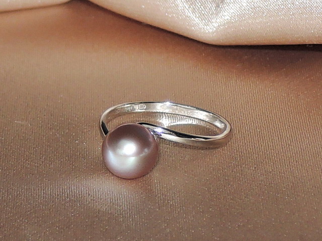 Prsten s perlou BC028SR-L Prsten s perlou BC028SR-L