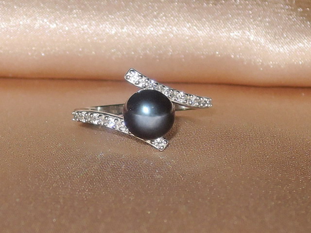 Prsten s perlou BC029WBR-B Prsten s perlou BC029WBR-B