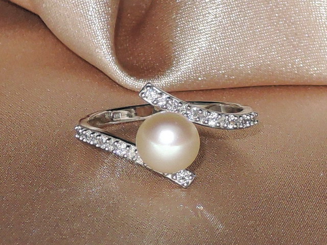 Prsten s perlou BC029WBR-P Prsten s perlou BC029WBR-P