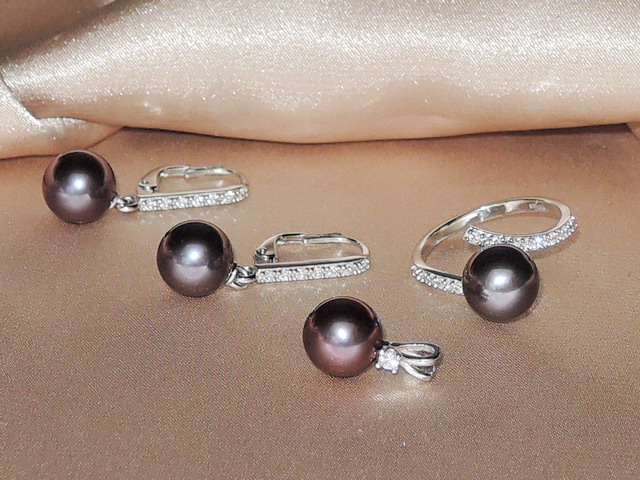 Šperky s perlami BC110SS-B Šperky s perlami BC110SS-B