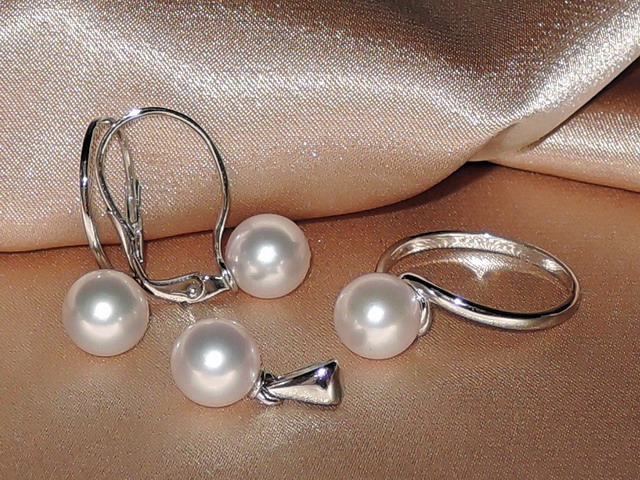 Šperky s perlami BC150WFS-W Šperky s perlami BC150WFS-W