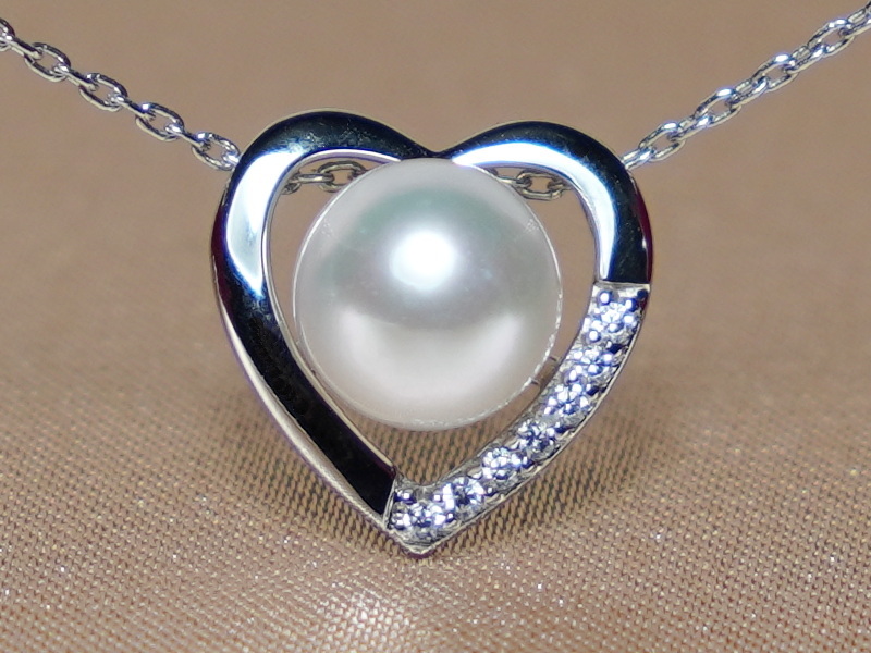 Zlatý přívěsek s říční perlou WW011WP-FW Zlatý přívěsek s říční perlou WW011WP-FW