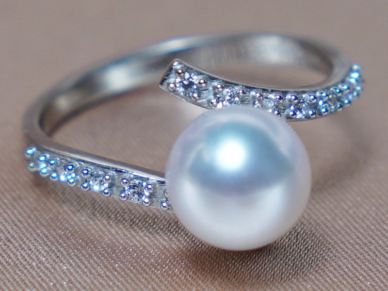 Zlatý prsten s mořskou perloursten s perlou BC029WR-A Zlatý prsten s mořskou perloursten s perlou BC029WR-A