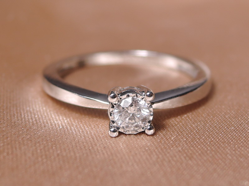 Zlatý zásnubní prsten M434RJ Zlatý zásnubní prsten M434RJ