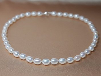 Náhrdelník říční perly OSN7580AA+wJ Náhrdelník říční perly OSN7580AA+wJ