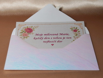 Osobní věnování k dárku OV007 Osobní věnování k dárku OV007