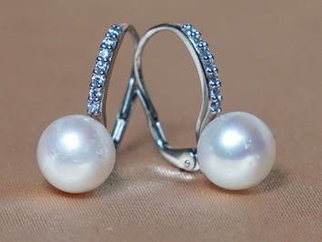 Perlové náušnice BC021SEAAW Perlové náušnice BC021SEAAW