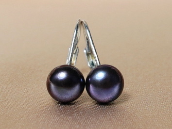 Perlové náušnice DS701SBE-B Perlové náušnice DS701SBE-B