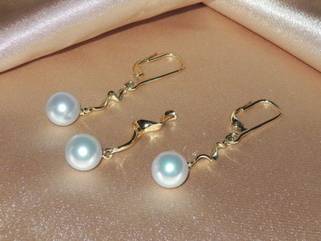 Perlové šperky SSWS003B Perlové šperky SSWS003B