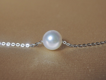 Perlový náhrdelník pravá mořská akoya perla APN777AAASW Perlový náhrdelník pravá mořská akoya perla APN777AAASW