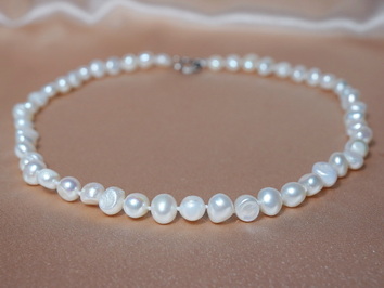 Perlový náhrdelník BPN7080AwG Perlový náhrdelník BPN7080AwG