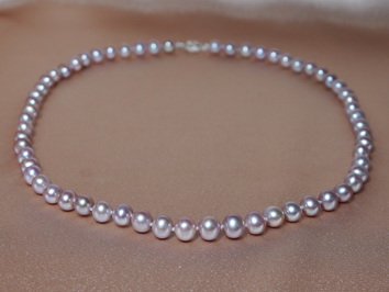 Náhrdelník říční perly 6-7mm ROSN6070AA+lZ Náhrdelník říční perly 6-7mm ROSN6070AA+lZ