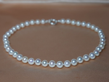 Luxusní perlový náhrdelník RSN8595AAAwA Luxusní perlový náhrdelník RSN8595AAAwA