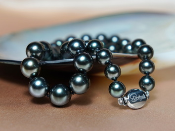 Perlový náhrdelník tahitské perly TPN055OP Perlový náhrdelník tahitské perly TPN055OP