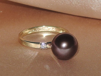 Prsten s perlou BC027YFR-B Prsten s perlou BC027YFR-B