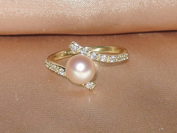 Prsten s perlou BC029YBR-P Prsten s perlou BC029YBR-P