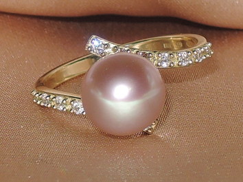 Prsten s perlou BC029YFR-L Prsten s perlou BC029YFR-L