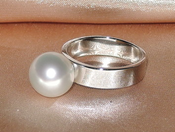 Prsten s perlou BC032WR-W Prsten s perlou BC032WR-W