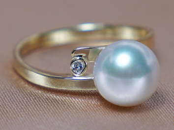 Prsten s perlou BC04YR-A Prsten s perlou BC04YR-A