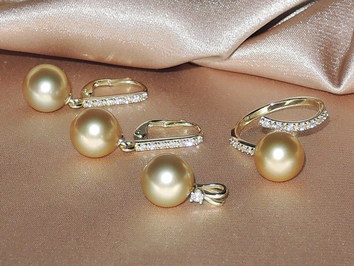 Šperky s perlami BC110YS-G Šperky s perlami BC110YS-G