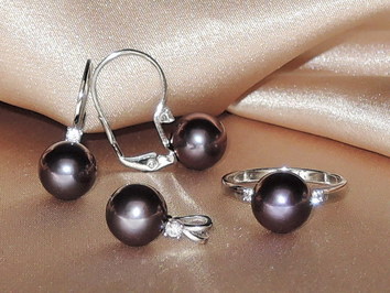 Šperky s perlami BC140SS-B Šperky s perlami BC140SS-B