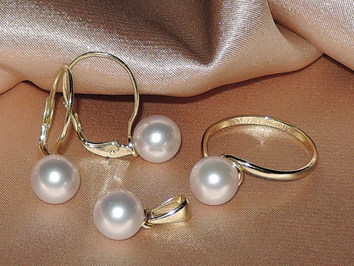 Šperky s perlami BC150YFS-W Šperky s perlami BC150YFS-W