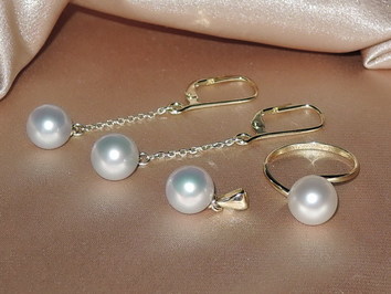 Šperky s perlami BC160YS-W Šperky s perlami BC160YS-W