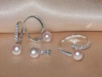 Šperky s perlami BC170WBS-L Šperky s perlami BC170WBS-L