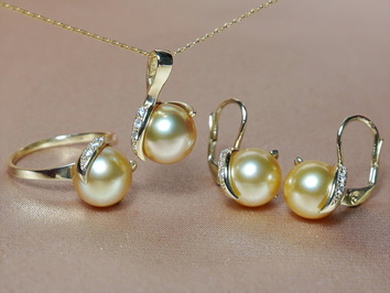 Zlatý set šperků BC05YS-G Zlatý set šperků BC05YS-G