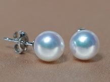 Akoya perly ve stříbře