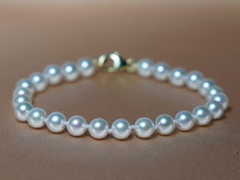 Náramek akoya perly