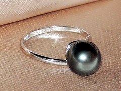 Šperky s tahitskými perlami ve 14K zlatě BC150WS-T Prsteň s perlou BC028WR-T najvyššia AAA kvalita BC150WS-T