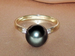 Prsten s perlou BC027YR-T Prsteň s perlou BC027YR-T najvyššia AAA kvalita BC027YR-T