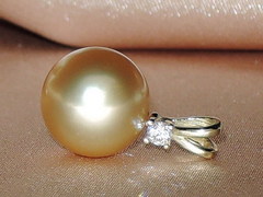 Šperky s perlami BC110YS-G prívesok s perlou BC025YP-G najvyššia AAA kvalita BC110YS-G