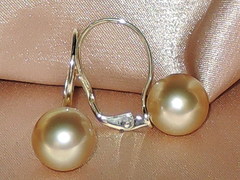 Šperky s perlami BC150YS-G perlové náušnice BC023YE-G najvyššia AAA kvalita BC150YS-G