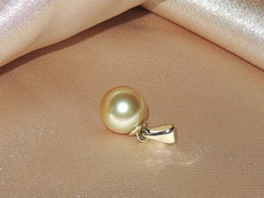 Šperky s perlami BC160YS-G prívesok s perlou SSPPZGC najvyššia AAA kvalita BC160YS-G