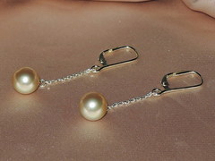 Šperky s perlami BC160YS-G perlové náušnice BC020YE-G najvyššia AAA kvalita BC160YS-G