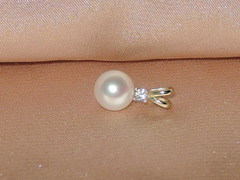 Šperky s perlami BC170YBS-W prívesok s perlou BC026YBP-W BC170YBS-W