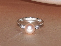 Šperky s perlami BC180WBS-P Prsteň s perlou BC027WBR-P BC180WBS-P