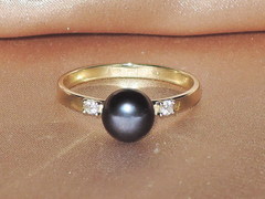 Šperky s perlami BC180YBS-B Prsteň s perlou BC027YBR-B BC180YBS-B