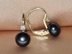 Šperky s perlami BC180YBS-B Perlové náušnice BC022YBE-B BC180YBS-B