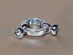 Elegantní stříbrný perlový uzávěr kruh K03 Elegantný strieborný perlový uzáver kruh K03.1.JPG K03