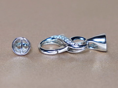 Elegantní stříbrný perlový uzávěr NEKONEČNO K02 K02 Elegantný strieborný perlový uzáver nekonečno K02.2.JPG K02